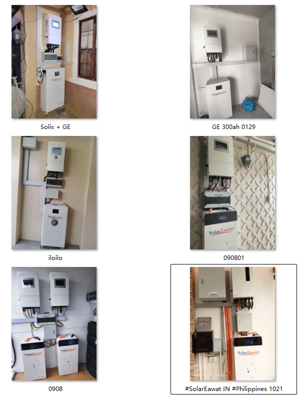 Eawatt Installation IN the Philippines with Solis