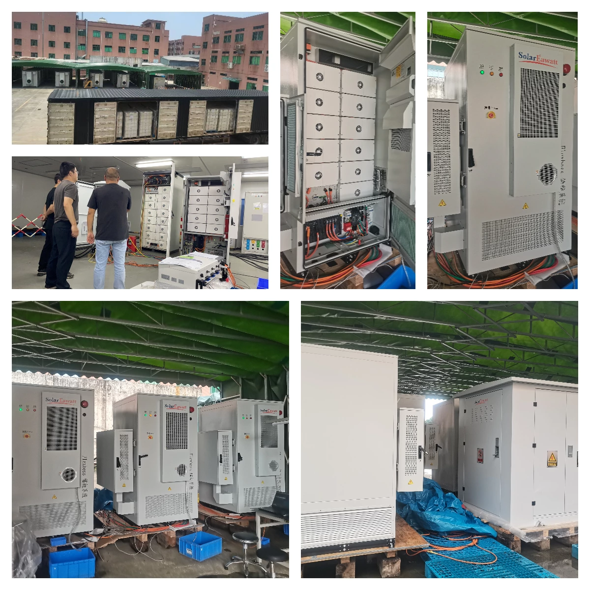 Commercial and industrial energy storage system projects